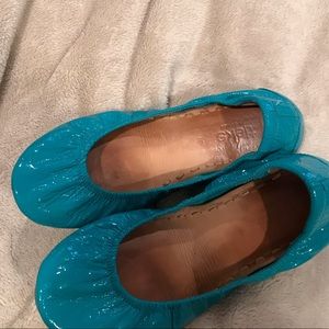 Tieks blue size 9